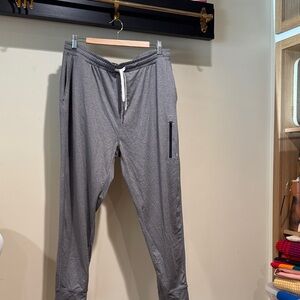 Vuori Men's Charcoal Joggers with Side Pocket